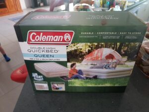 Camping air mattress vs cot