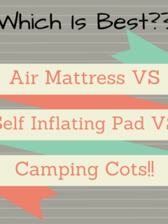 Sleeping Pad Vs Air Mattress