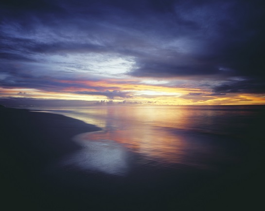 Sleeping On The Beach At Night