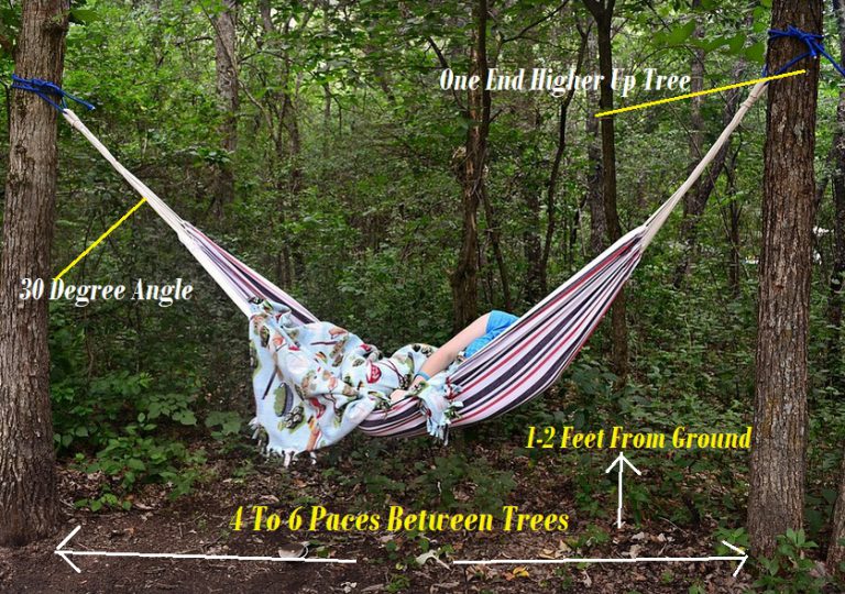 Best Way To Hang A Camping Hammock Sleeping With Air