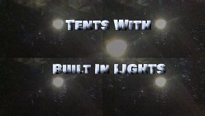 Tents With Built In Lights LED