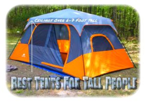 Best Tents For Tall People