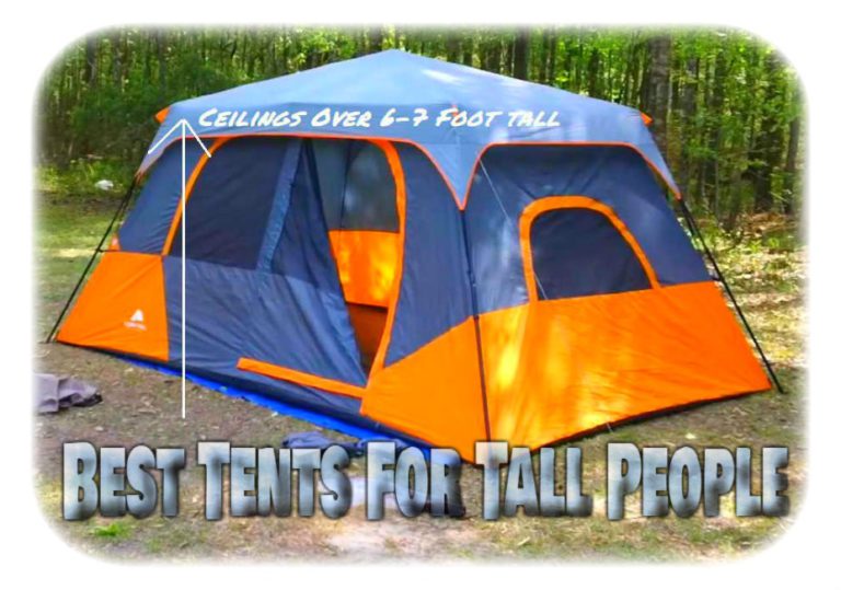 Best Tents For Tall People You Can Stand Up In Sleeping With Air