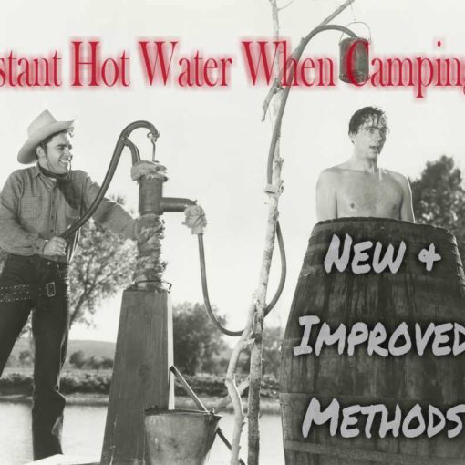 Instant Hot Water Camping