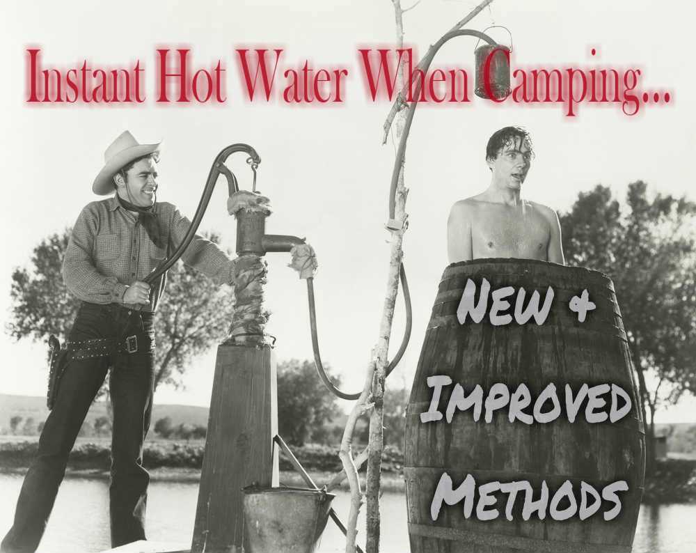 Instant Hot Water Camping