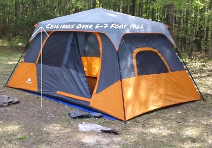 Tent for 2 adults 3 kids