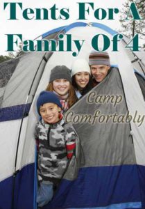 Best Tents For A Family Of 4