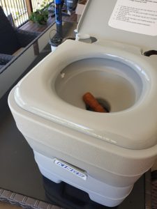 How To Flush The Kings Camping Toilet