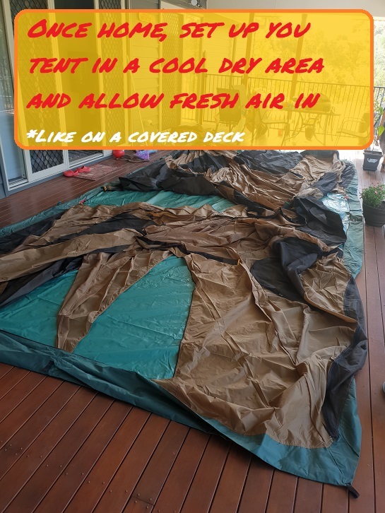 How To Prevent Mold On Canvas Tent