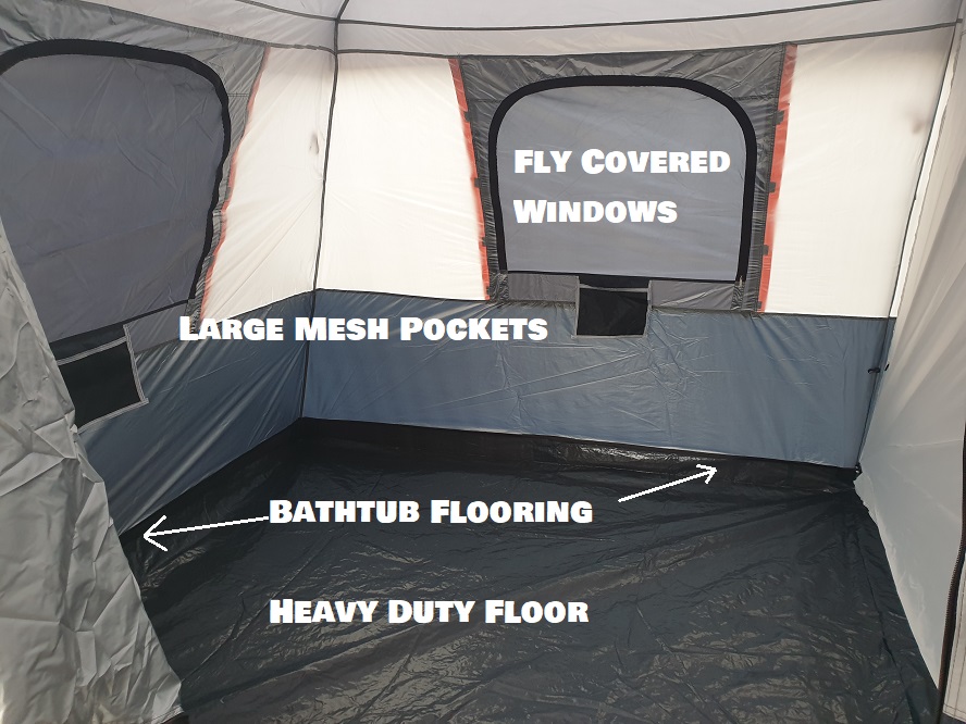 Wanderer Manor Tent Features