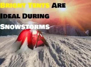What Color Tent Is Best For Winter