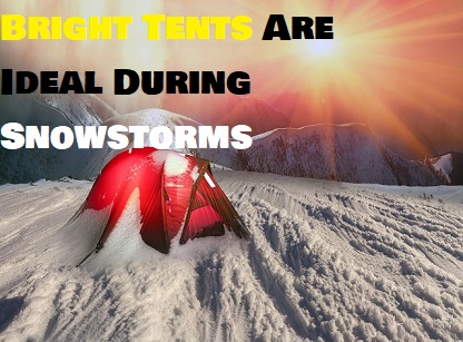 What Color Tent Is Best For Winter
