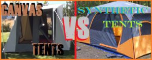 Canvas Tent vs Nylon Tent vs Polyester